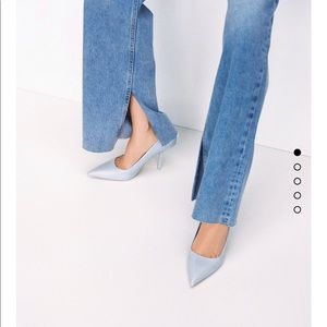 Zara sheep leather heels bloggers fav